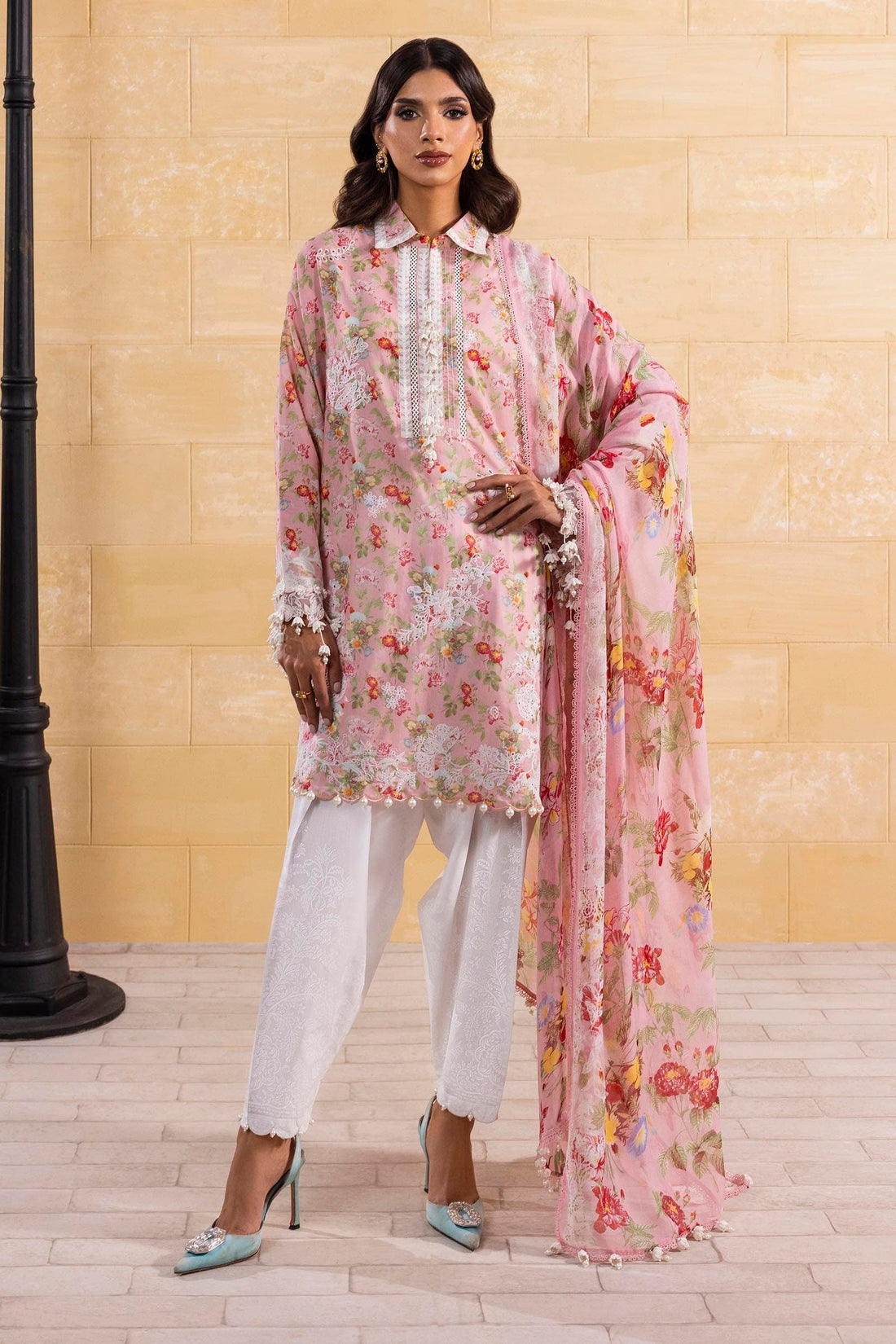 Sana Safinaz | Muzlin Spring 25 | M251-007A-3CI - House Of Hania
