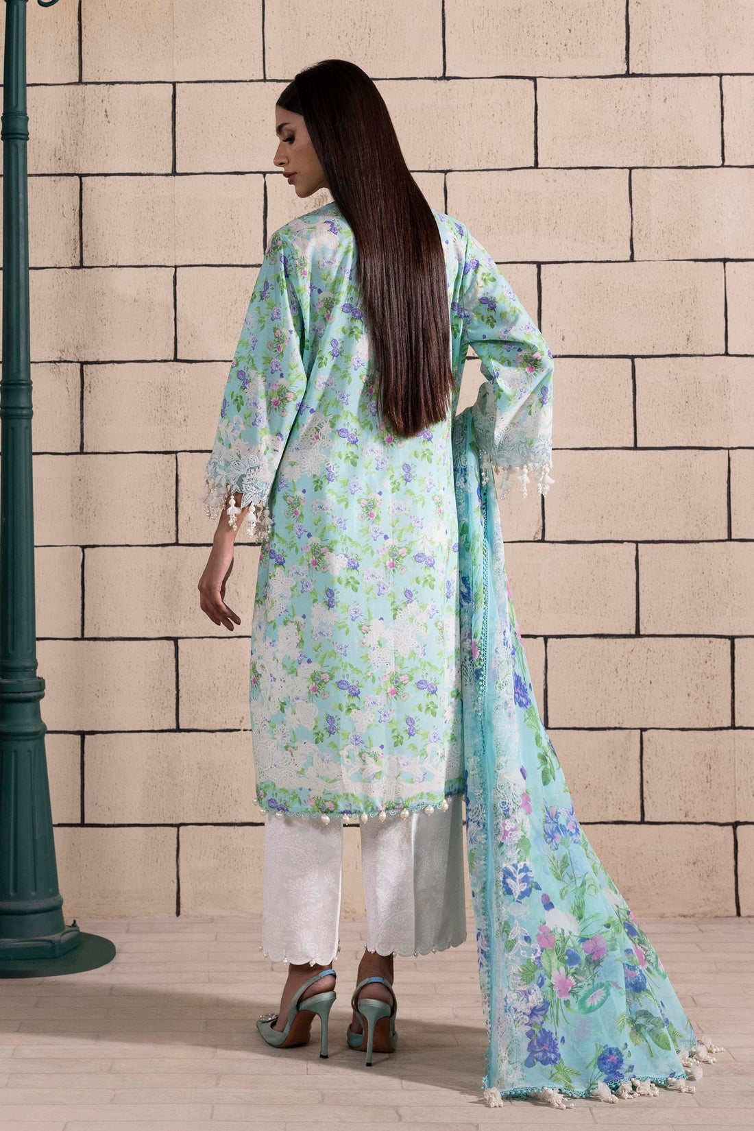 Sana Safinaz | Muzlin Spring 25 | M251-007B-3CI - House Of Hania