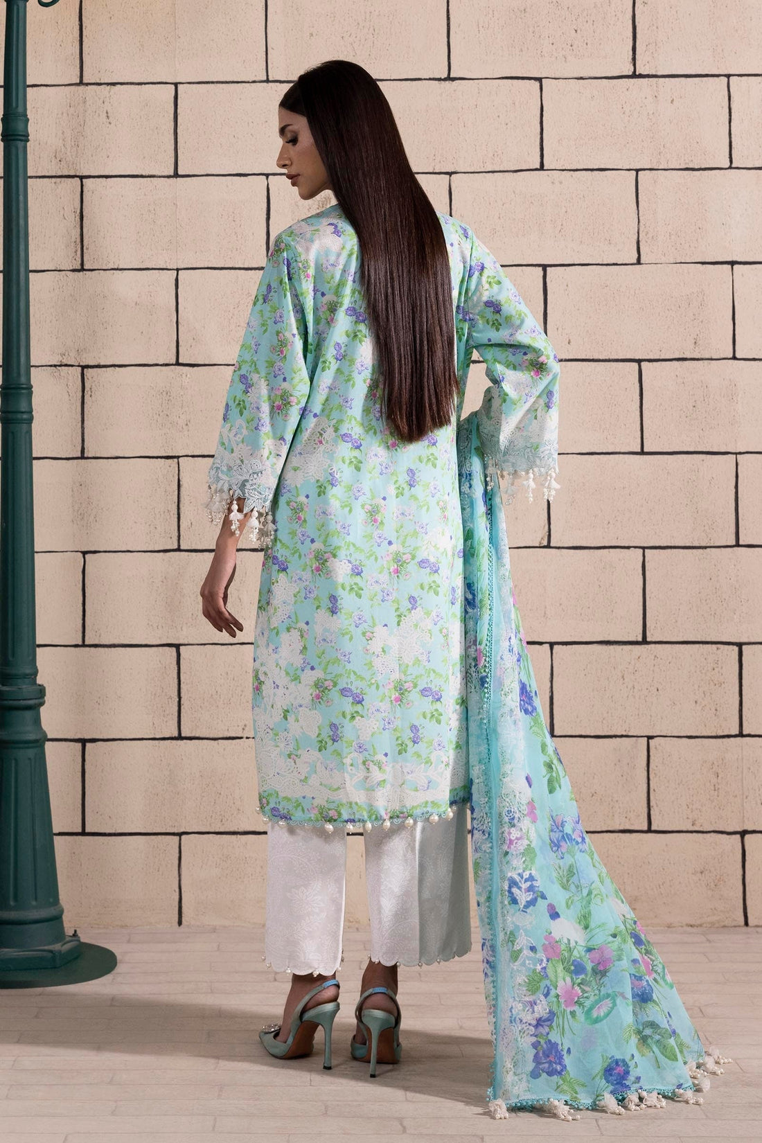 Sana Safinaz | Muzlin Spring 25 | M251-007B-3CI - House Of Hania