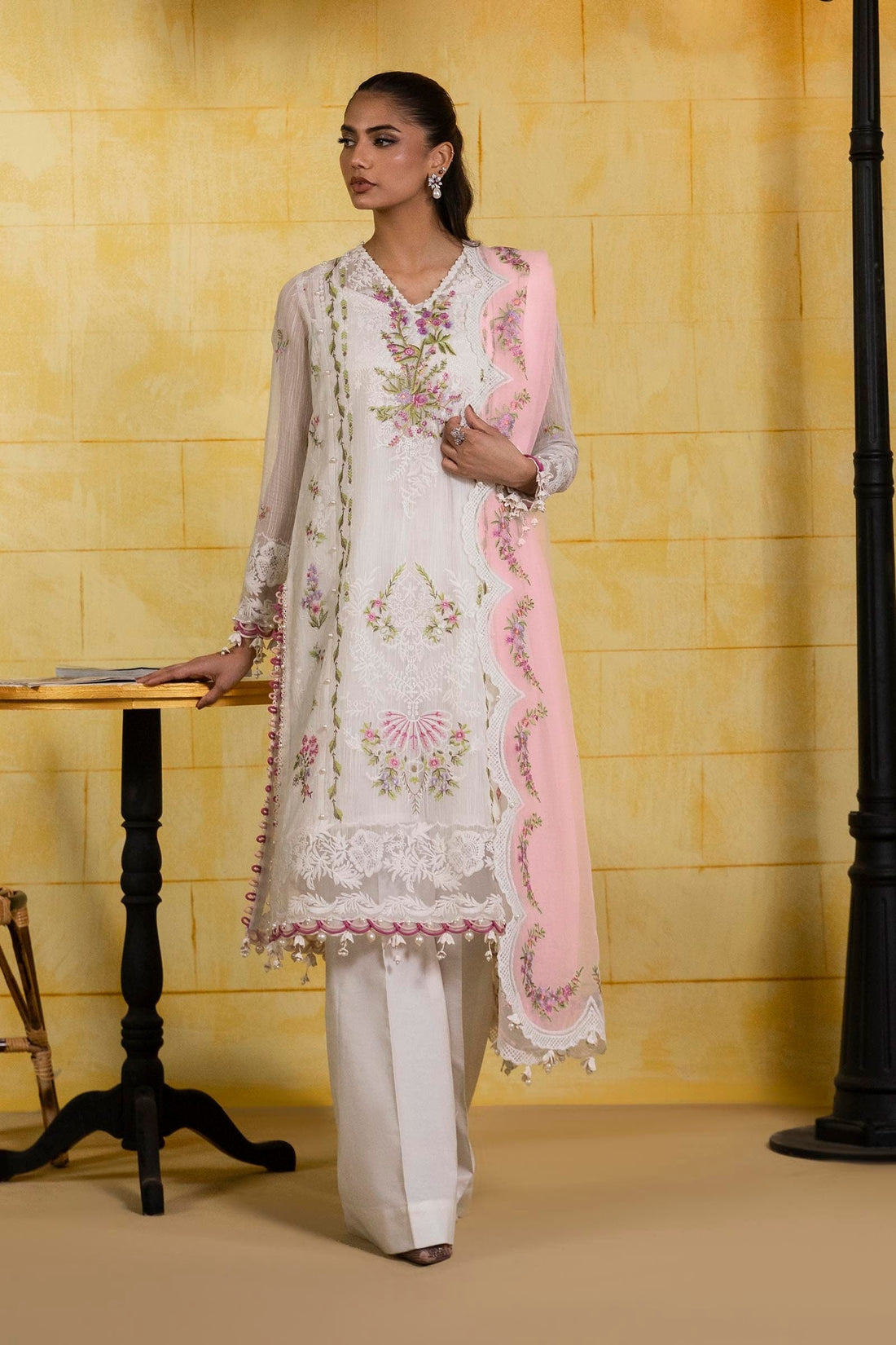 Sana Safinaz | Muzlin Spring 25 | M251-009A-3CT - House Of Hania