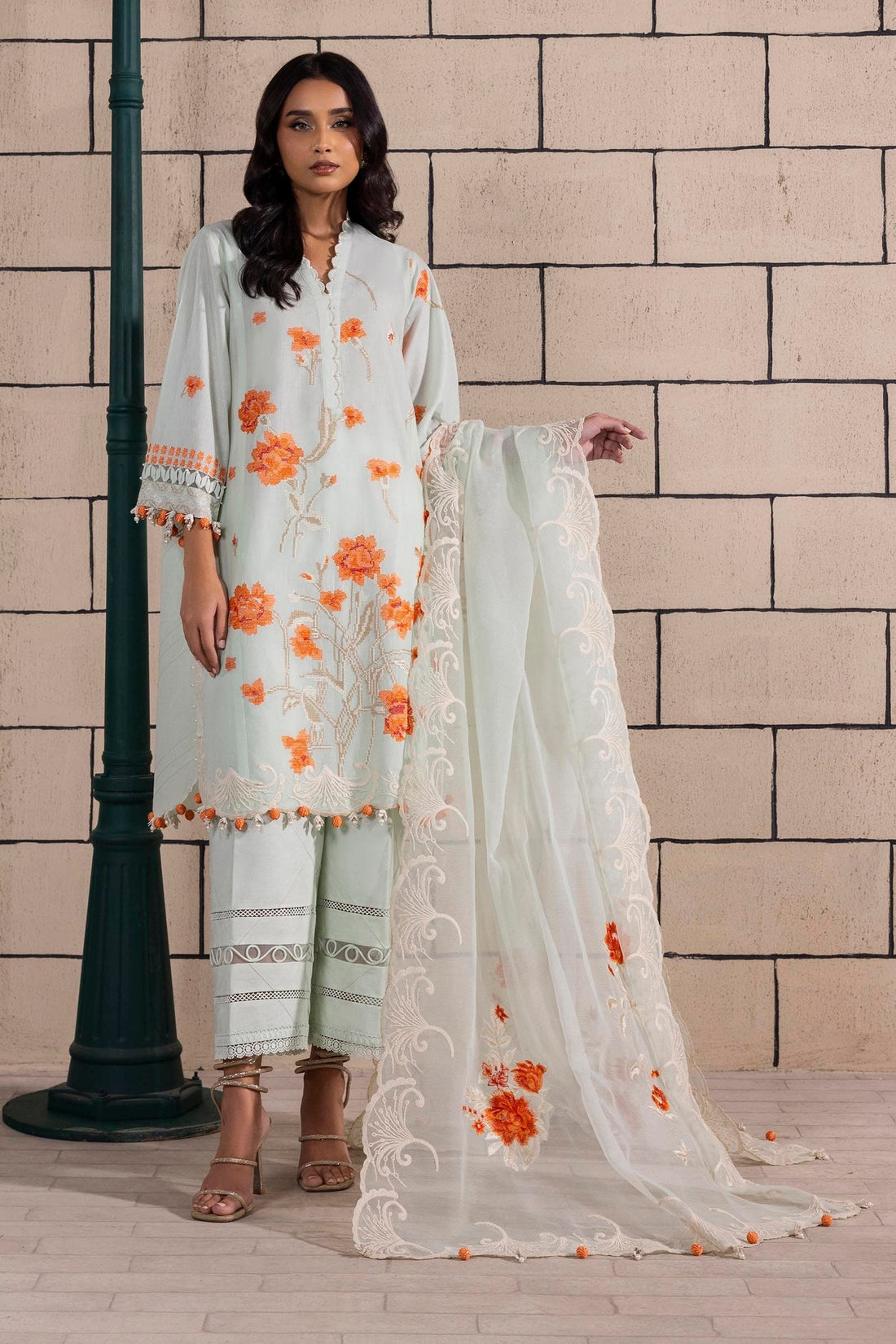 Sana Safinaz | Muzlin Spring 25 | M251-010A-3CS - House Of Hania
