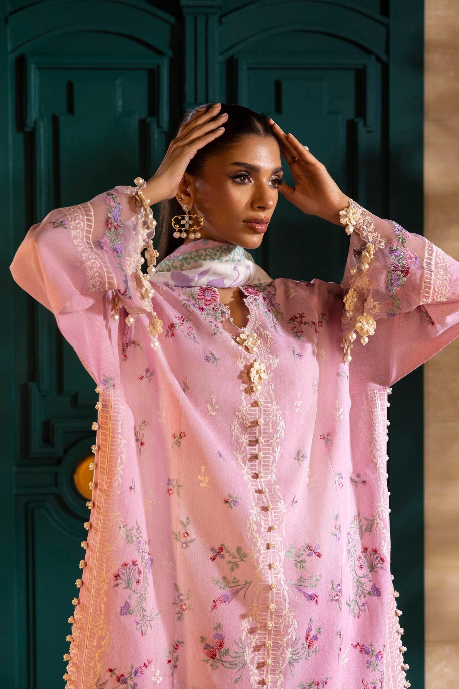 Sana Safinaz | Muzlin Spring 25 | M251-011A-3CV - House Of Hania