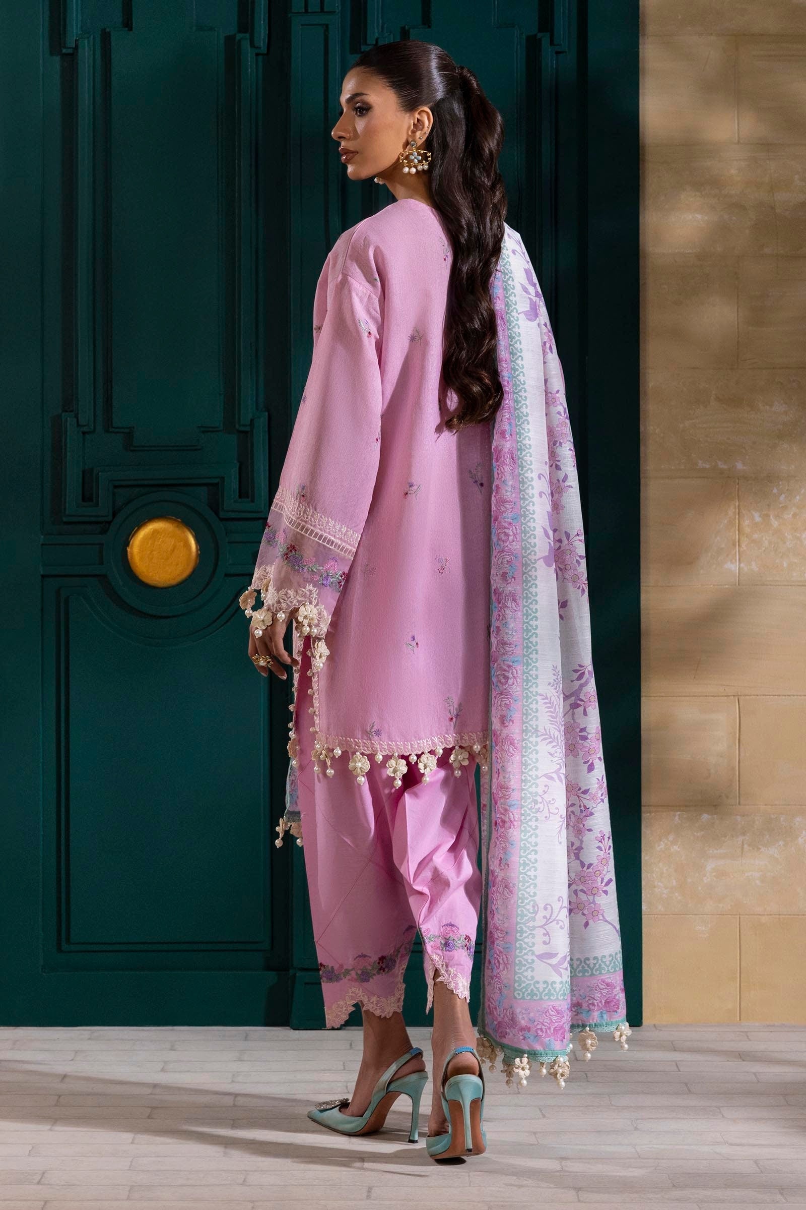 Sana Safinaz | Muzlin Spring 25 | M251-011A-3CV - House Of Hania