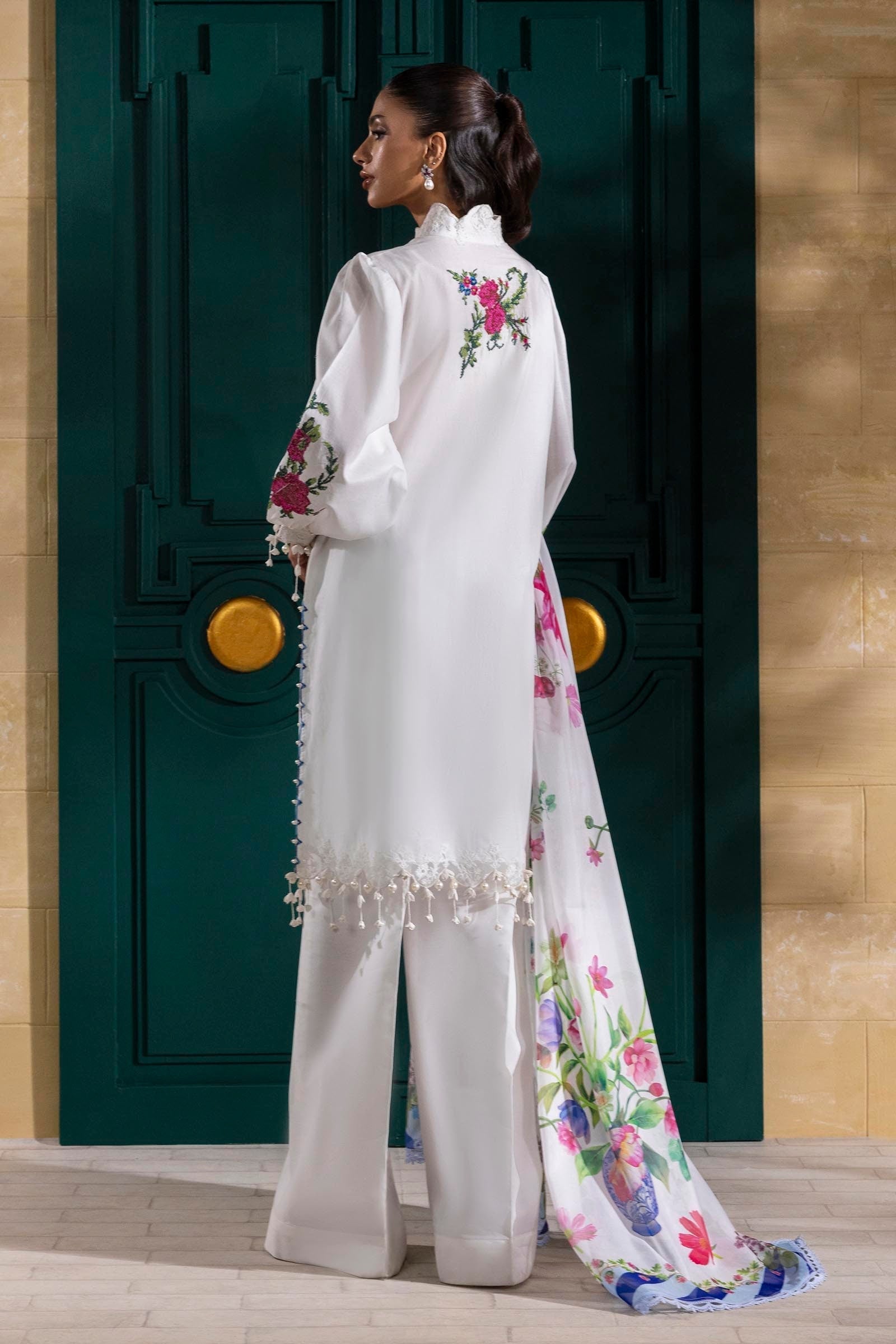Sana Safinaz | Muzlin Spring 25 | M251-013A-3CL - House Of Hania