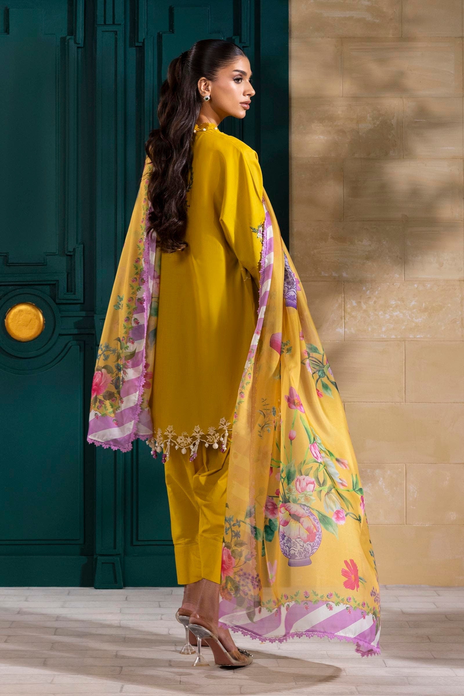 Sana Safinaz | Muzlin Spring 25 | M251-013B-3CL - House Of Hania