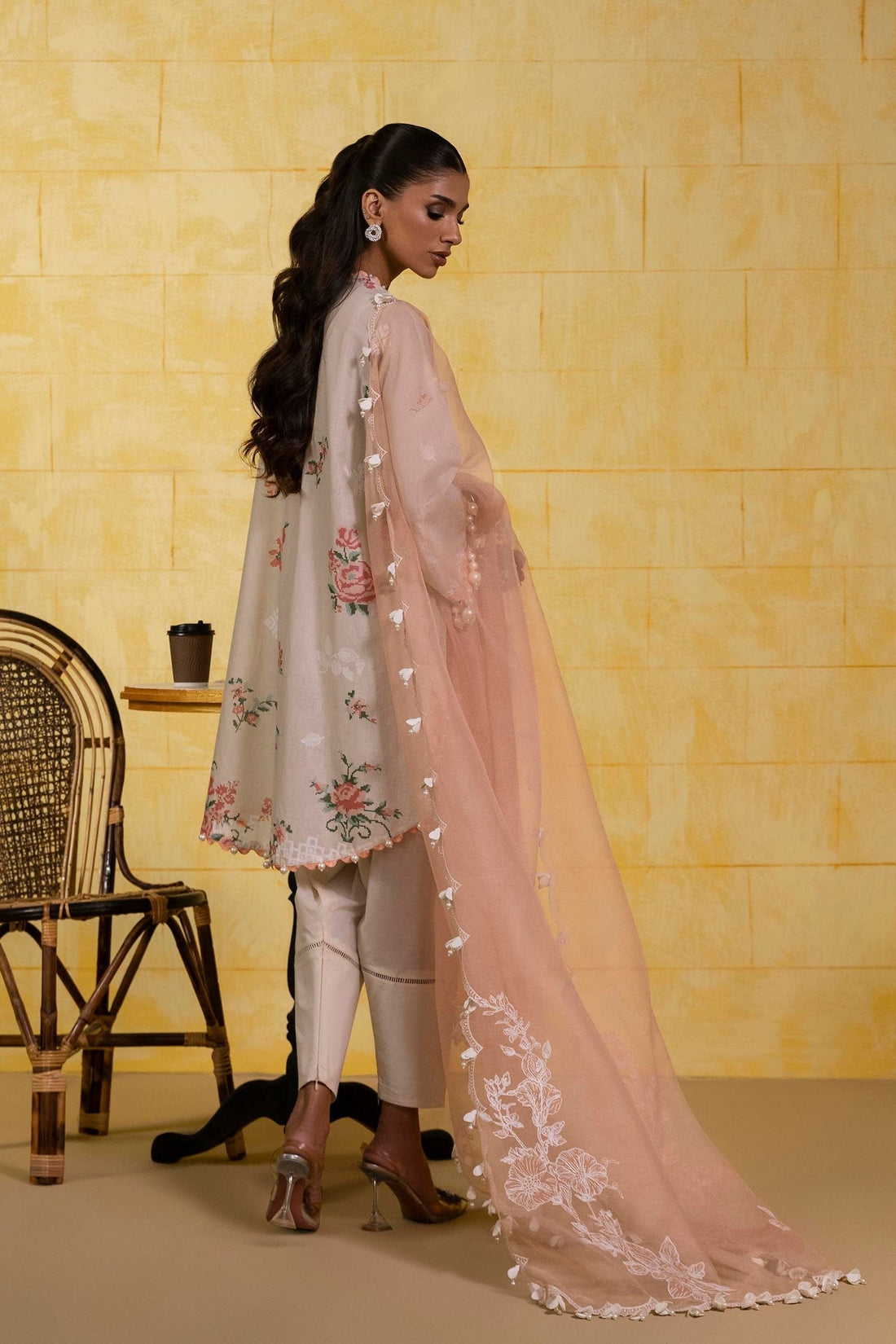 Sana Safinaz | Muzlin Spring 25 | M251-016A-3CT - House Of Hania