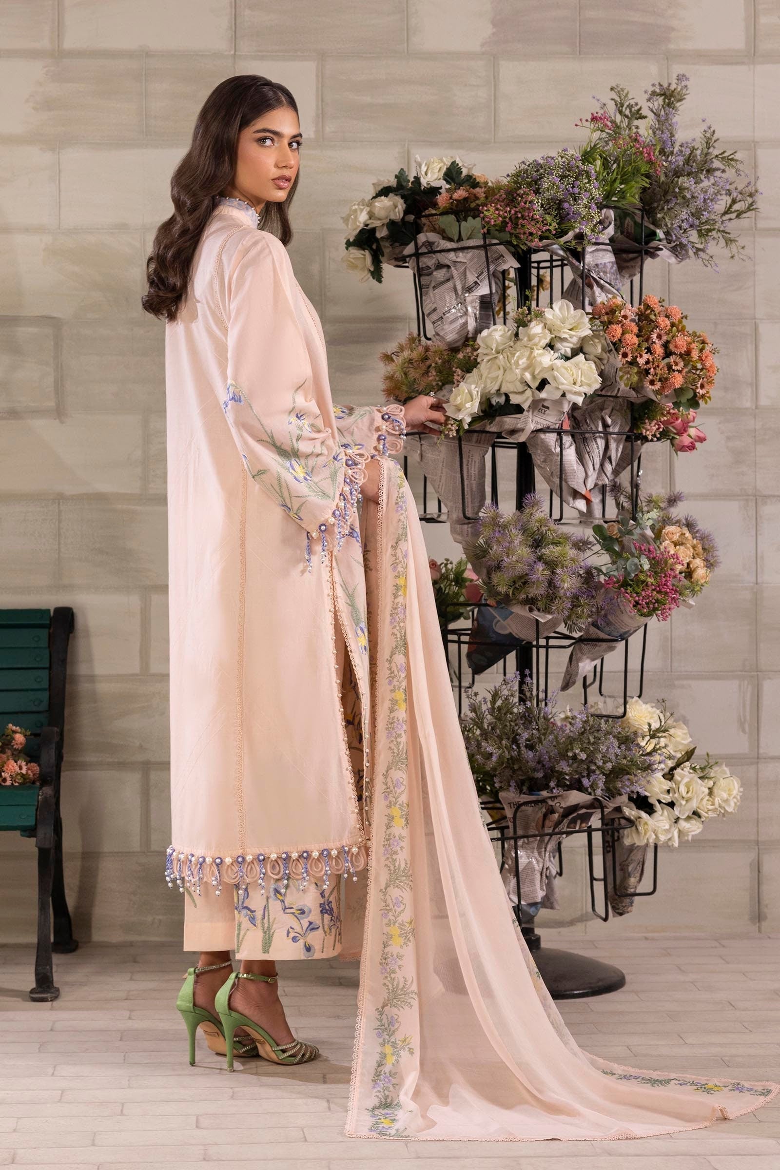 Sana Safinaz | Muzlin Spring 25 | M251-017B-3CJ - House Of Hania