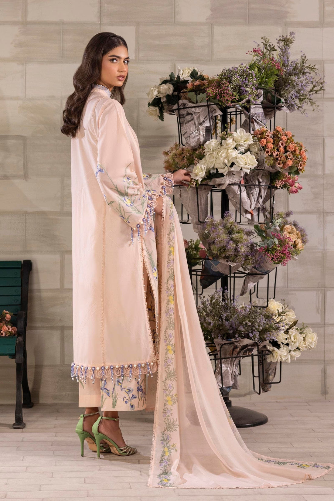 Sana Safinaz | Muzlin Spring 25 | M251-017B-3CJ - House Of Hania