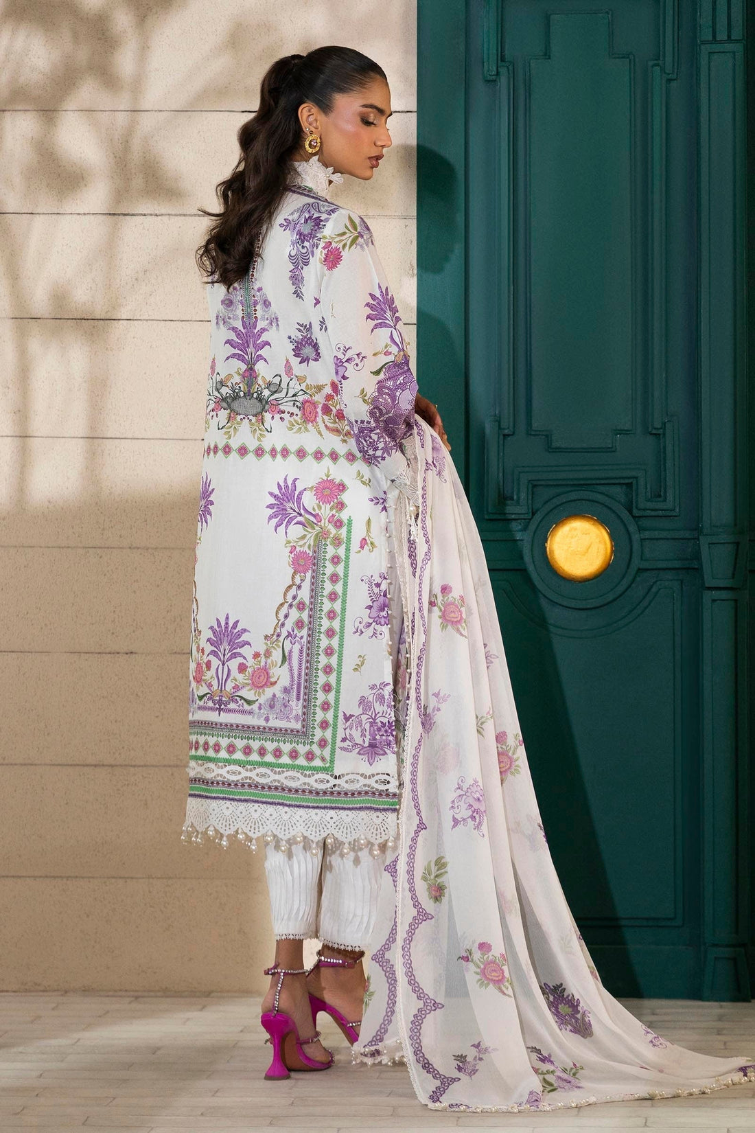 Sana Safinaz | Muzlin Spring 25 | M251-019A-3CS - House Of Hania