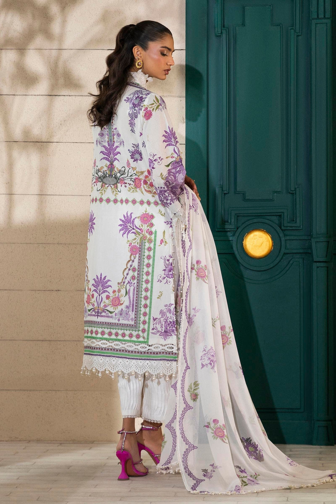 Sana Safinaz | Muzlin Spring 25 | M251-019A-3CS - House Of Hania