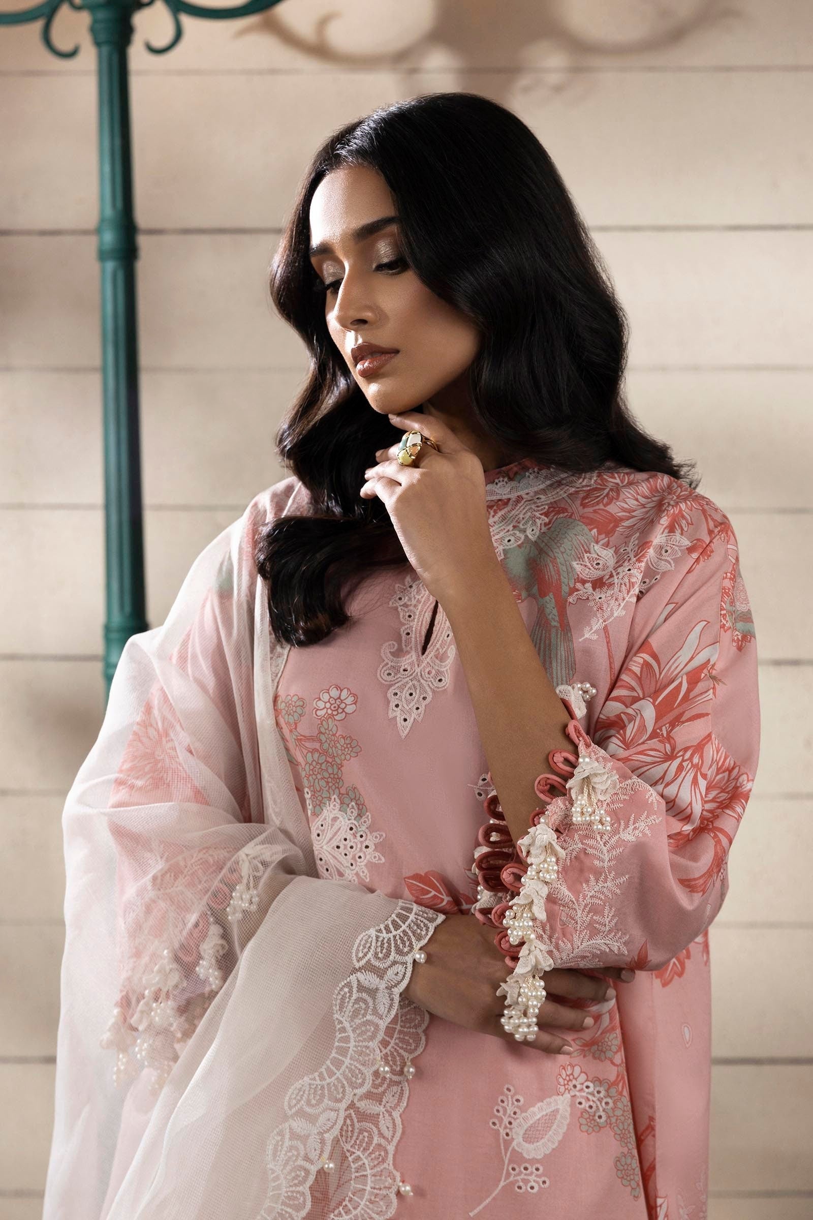 Sana Safinaz | Muzlin Spring 25 | M251-020A-3CS - House Of Hania