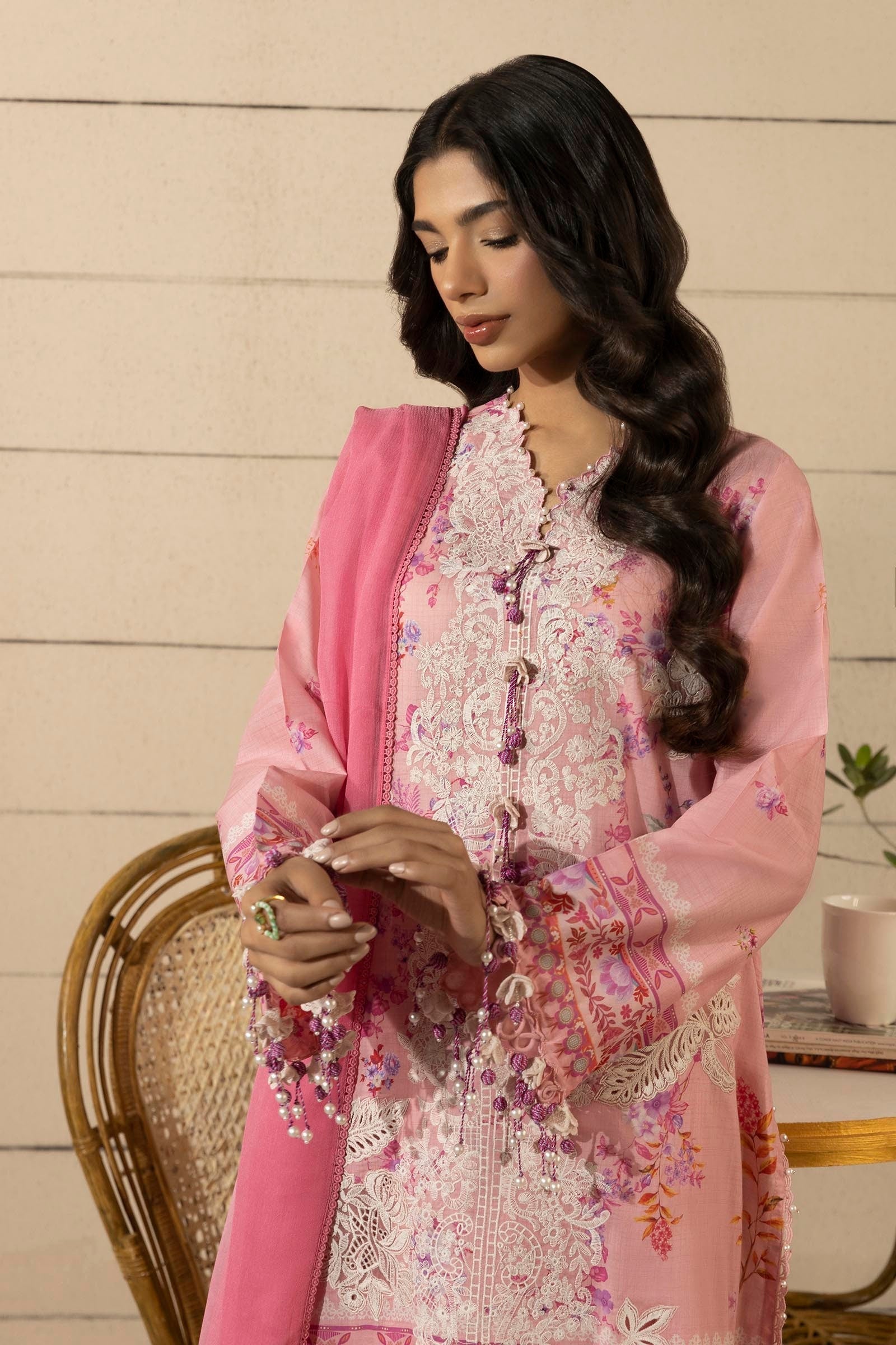 Sana Safinaz | Muzlin Spring 25 | M251-023A-3CI - House Of Hania