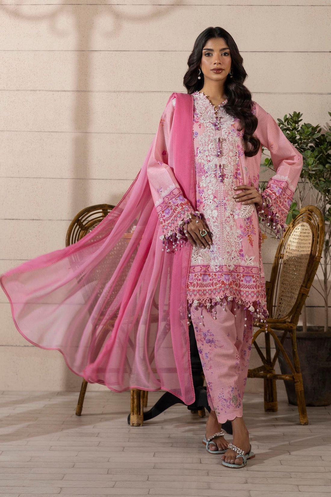 Sana Safinaz | Muzlin Spring 25 | M251-023A-3CI - House Of Hania