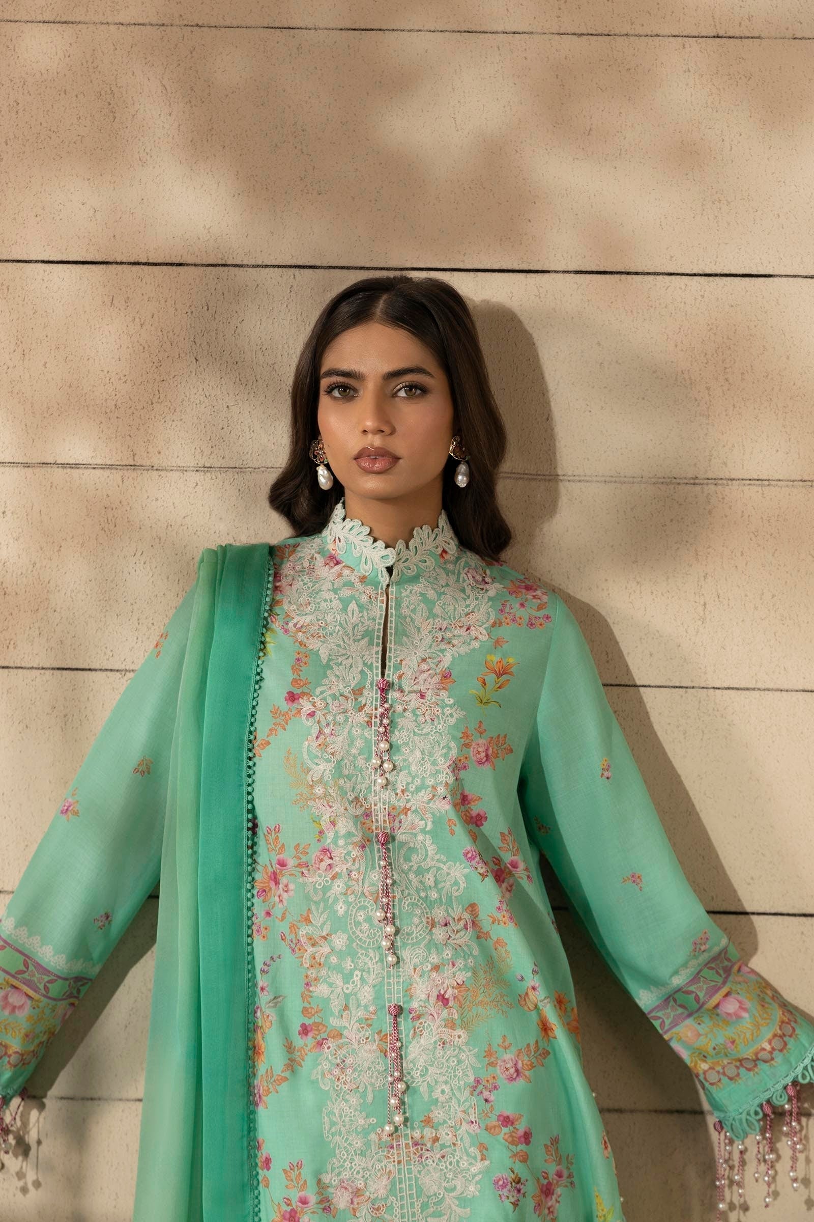 Sana Safinaz | Muzlin Spring 25 | M251-023B-3CI - House Of Hania