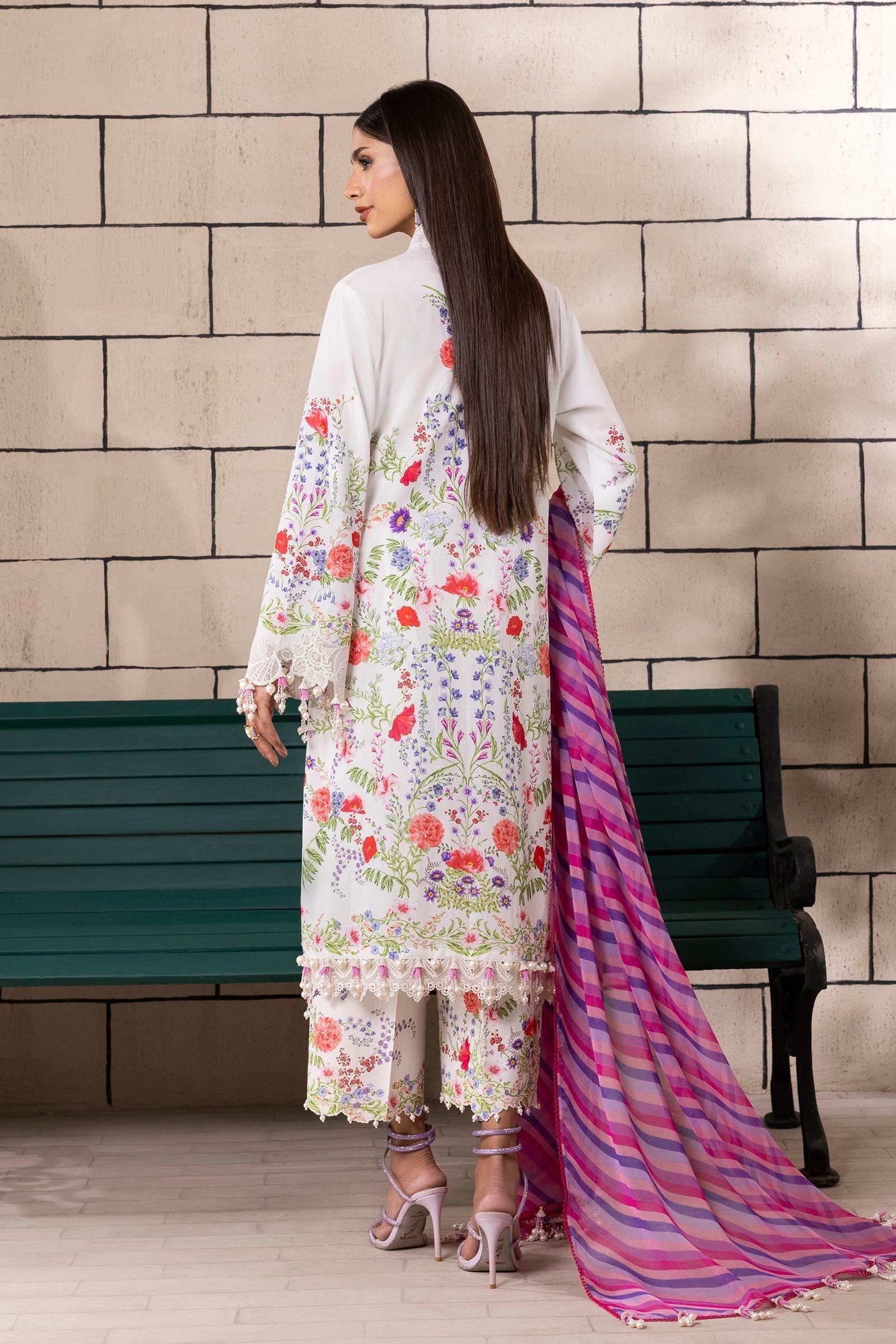 Sana Safinaz | Muzlin Spring 25 | M251-024A-3CI - House Of Hania