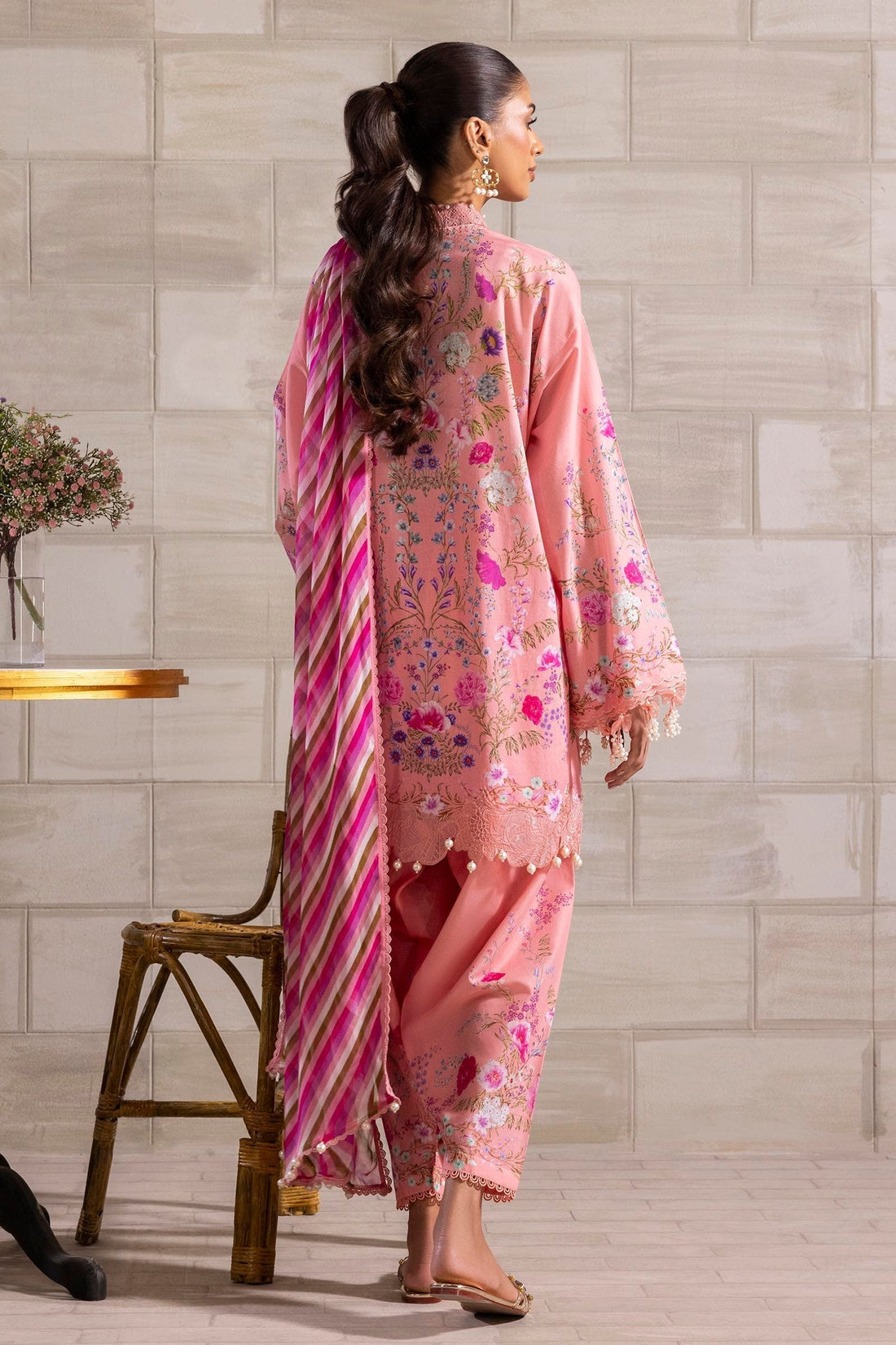Sana Safinaz | Muzlin Spring 25 | M251-024B-3CI - House Of Hania
