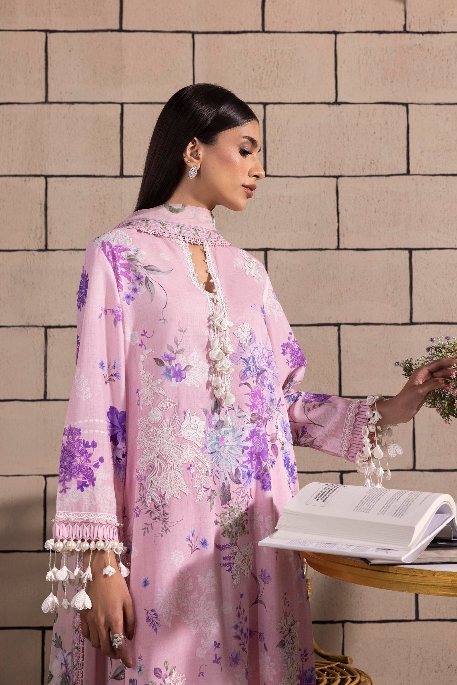 Sana Safinaz | Muzlin Spring 25 | M251-025A-3CJ - House Of Hania