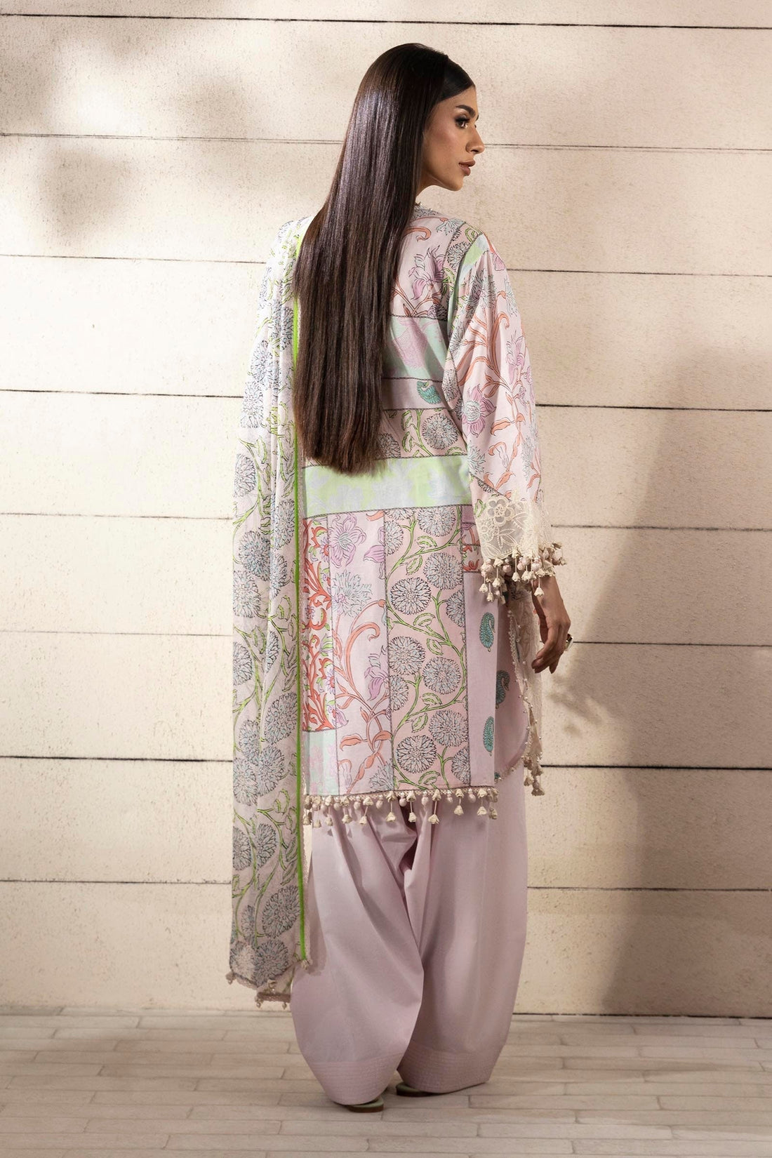 Sana Safinaz | Muzlin Spring 25 | M251-027A-3CI - House Of Hania