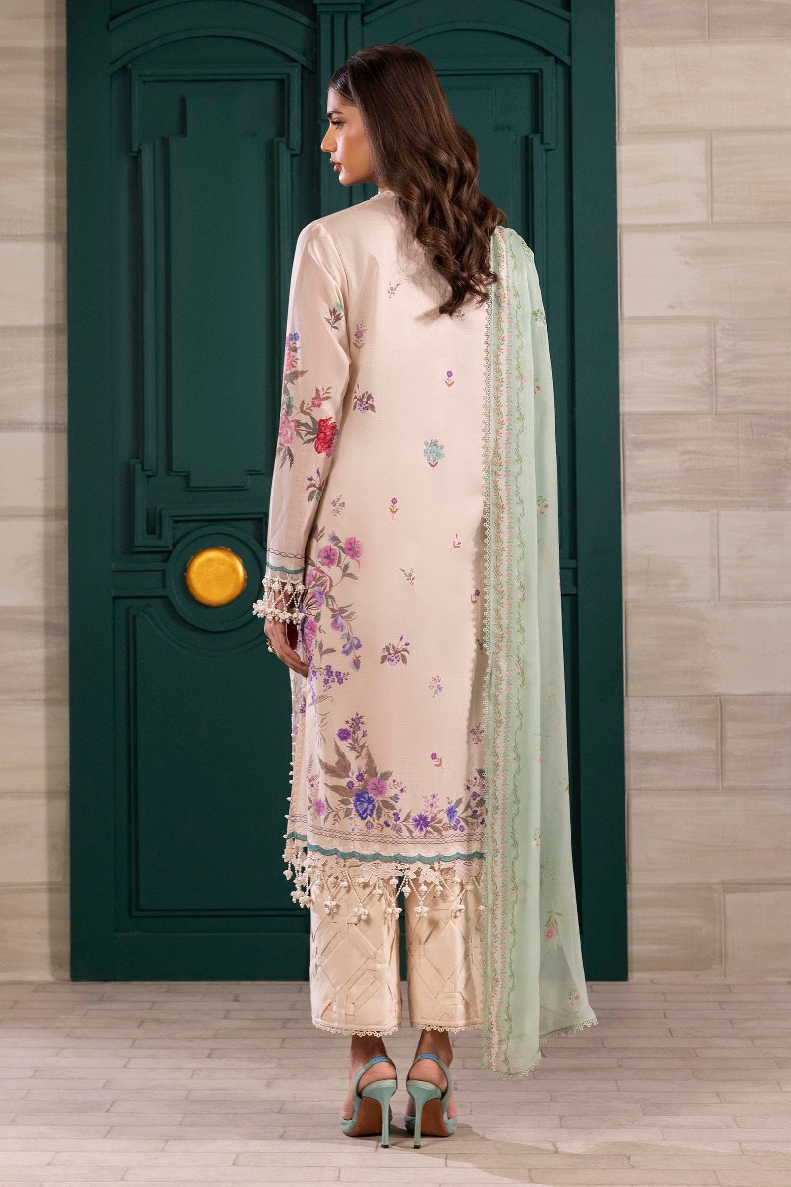 Sana Safinaz | Muzlin Spring 25 | M251-028A-3CI - House Of Hania