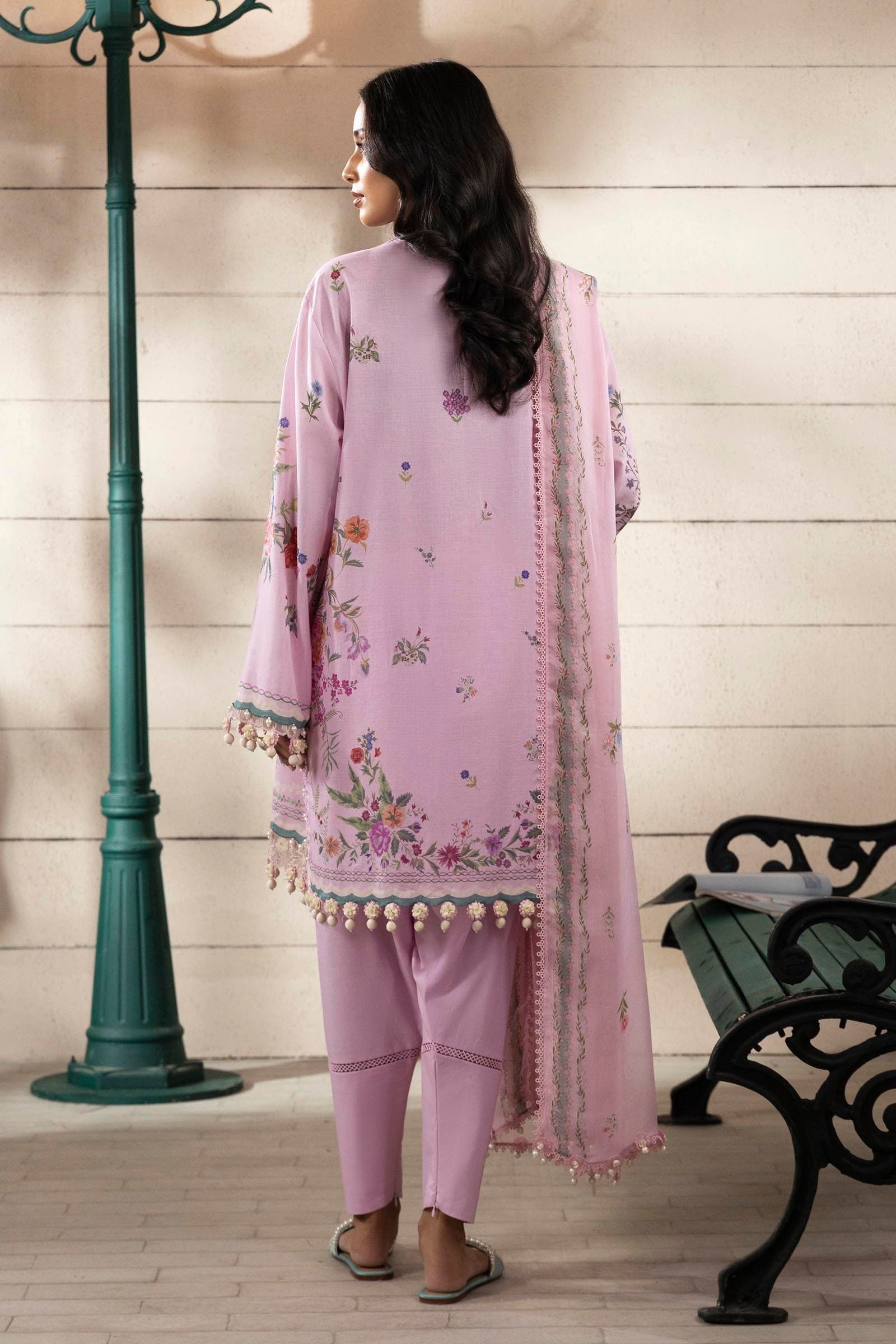 Sana Safinaz | Muzlin Spring 25 | M251-028B-3CI - House Of Hania