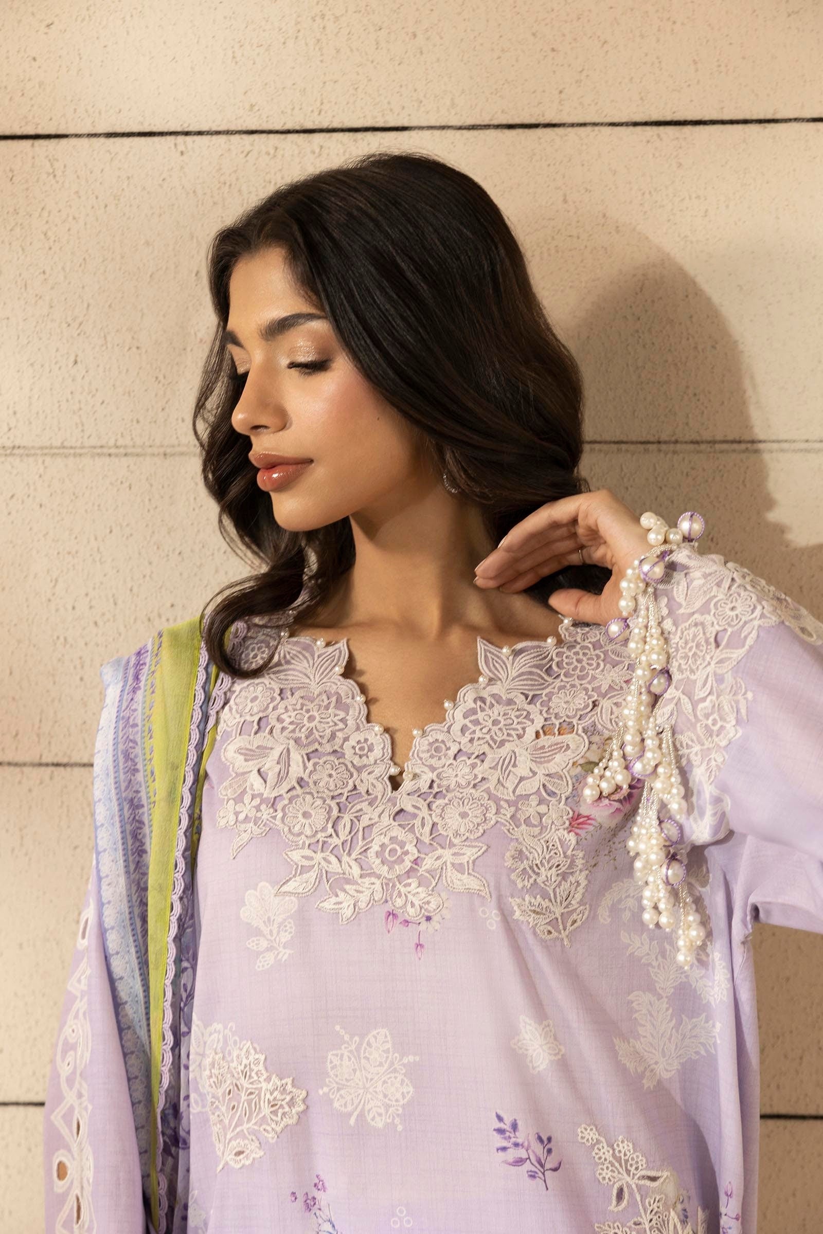 Sana Safinaz | Muzlin Spring 25 | M251-029A-3CI - House Of Hania