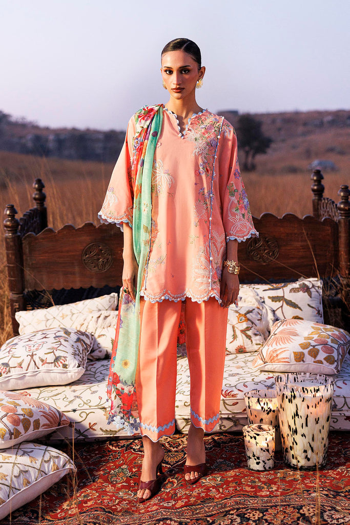 Sana Safinaz | Muzlin Spring 26 | M261-005B-CV - House Of Hania