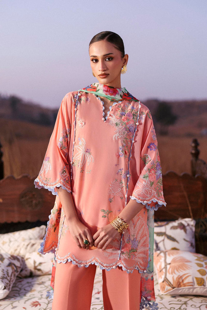 Sana Safinaz | Muzlin Spring 26 | M261-005B-CV - House Of Hania