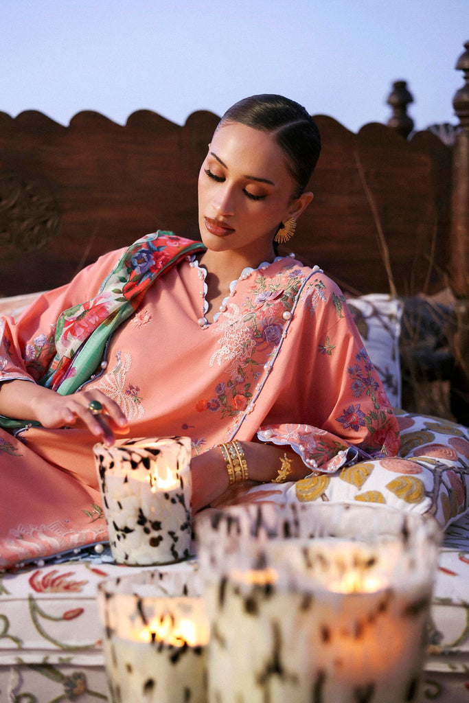 Sana Safinaz | Muzlin Spring 26 | M261-005B-CV - House Of Hania