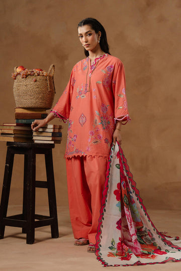Sana Safinaz | Muzlin Spring 26 | M261-006B-AL - House Of Hania