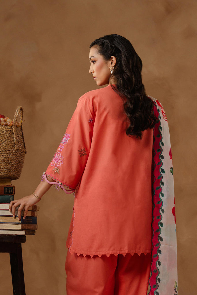 Sana Safinaz | Muzlin Spring 26 | M261-006B-AL - House Of Hania