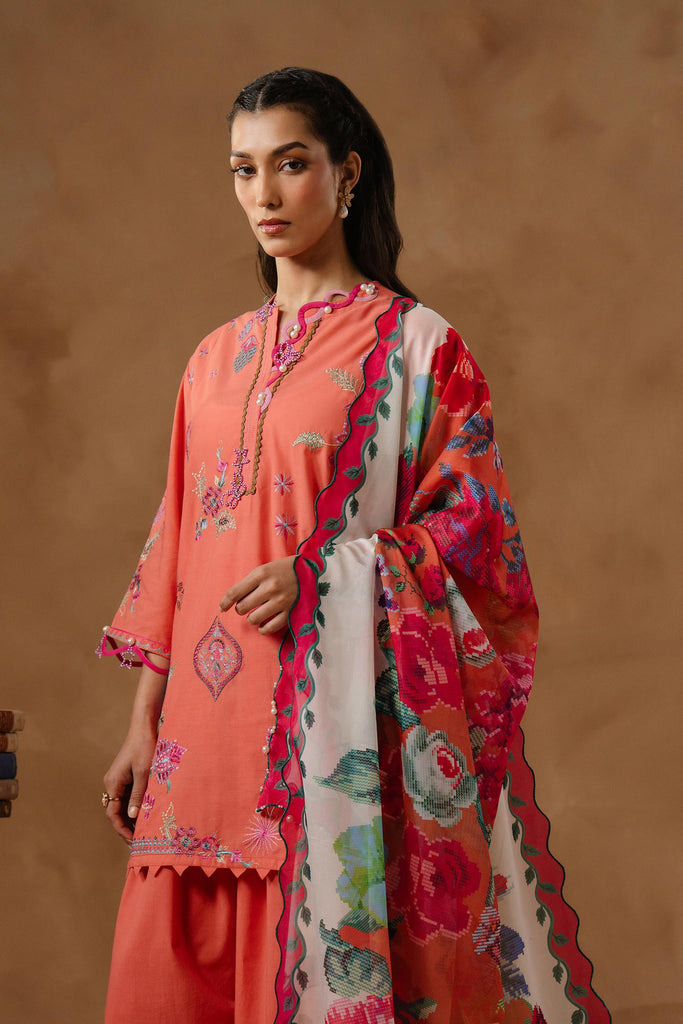 Sana Safinaz | Muzlin Spring 26 | M261-006B-AL - House Of Hania