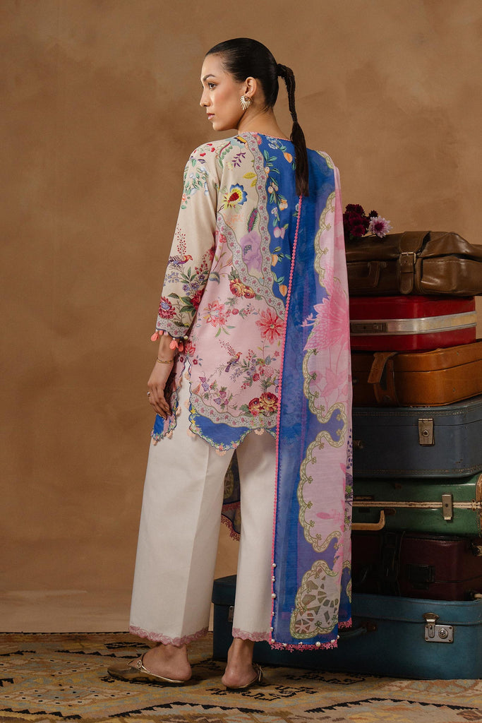 Sana Safinaz | Muzlin Spring 26 | M261-013B-CU - House Of Hania