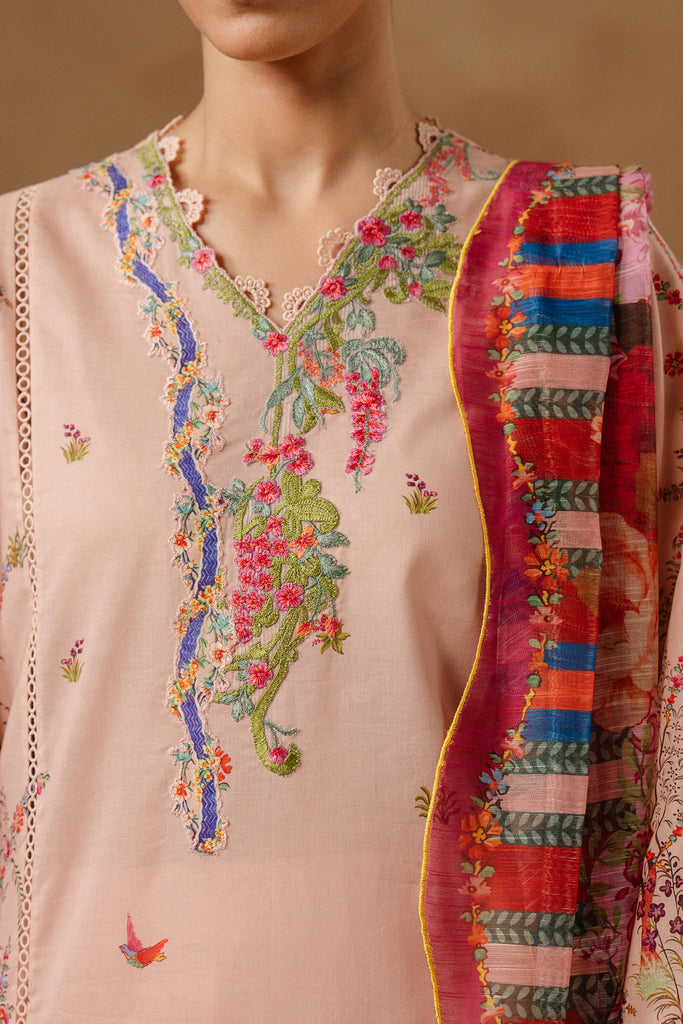 Sana Safinaz | Muzlin Spring 26 | M261-015B-CU - House Of Hania