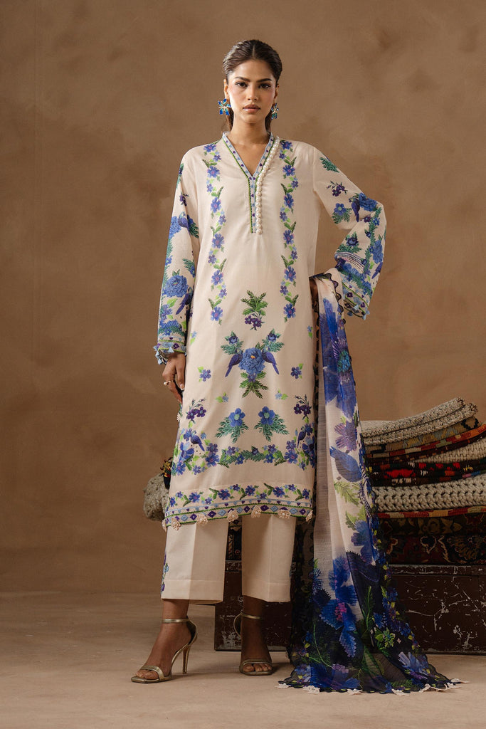 Sana Safinaz | Muzlin Spring 26 | M261-016A-CU - House Of Hania