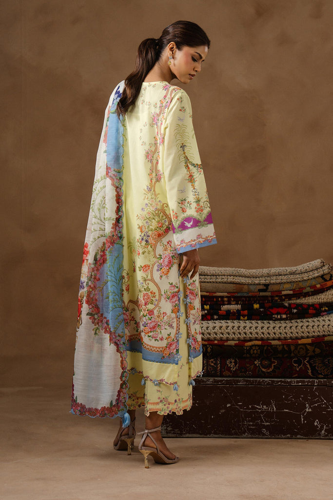 Sana Safinaz | Muzlin Spring 26 | M261-017B-AU - House Of Hania