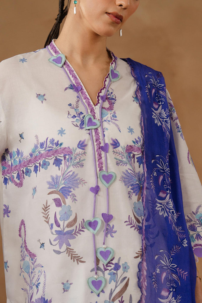 Sana Safinaz | Muzlin Spring 26 | M261-018A-CI - House Of Hania
