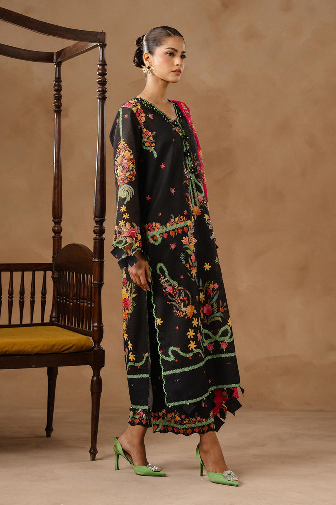 Sana Safinaz | Muzlin Spring 26 | M261-018B-CI - House Of Hania