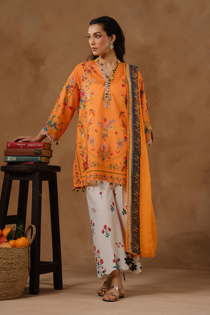Sana Safinaz | Muzlin Spring 26 | M261-019B-CI - House Of Hania