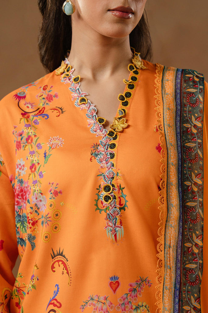 Sana Safinaz | Muzlin Spring 26 | M261-019B-CI - House Of Hania