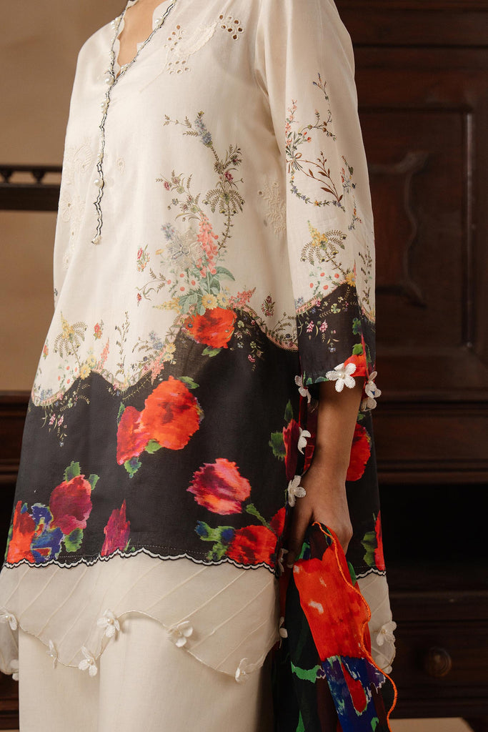 Sana Safinaz | Muzlin Spring 26 | M261-020A-CI - House Of Hania