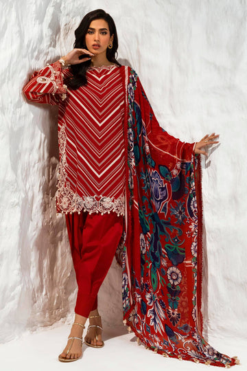 Sana Safinaz | Muzlin Summer 24 | 002A-CI - House Of Hania