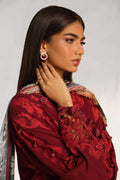 Sana Safinaz | Muzlin Summer 24 | 008B-CK - House Of Hania