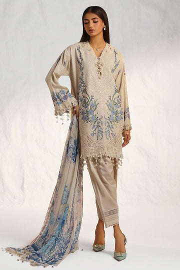 Sana Safinaz | Muzlin Summer 24 | 012B-CJ - House Of Hania