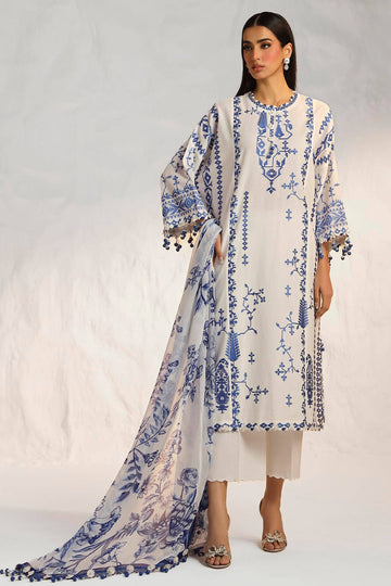 Sana Safinaz | Muzlin Summer 24 | 017A-CJ - House Of Hania