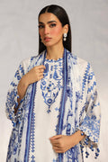 Sana Safinaz | Muzlin Summer 24 | 017A-CJ - House Of Hania