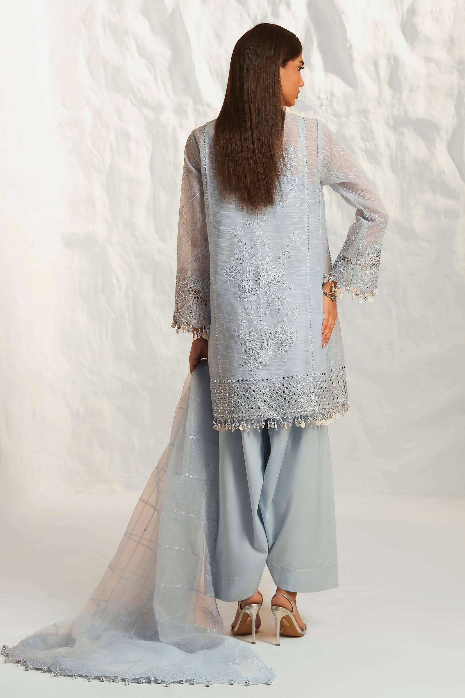 Sana Safinaz | Muzlin Summer 24 | 020A-CV - House Of Hania