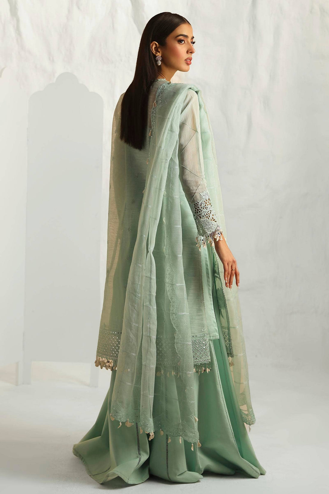 Sana Safinaz | Muzlin Summer 24 | 020B-CV - House Of Hania