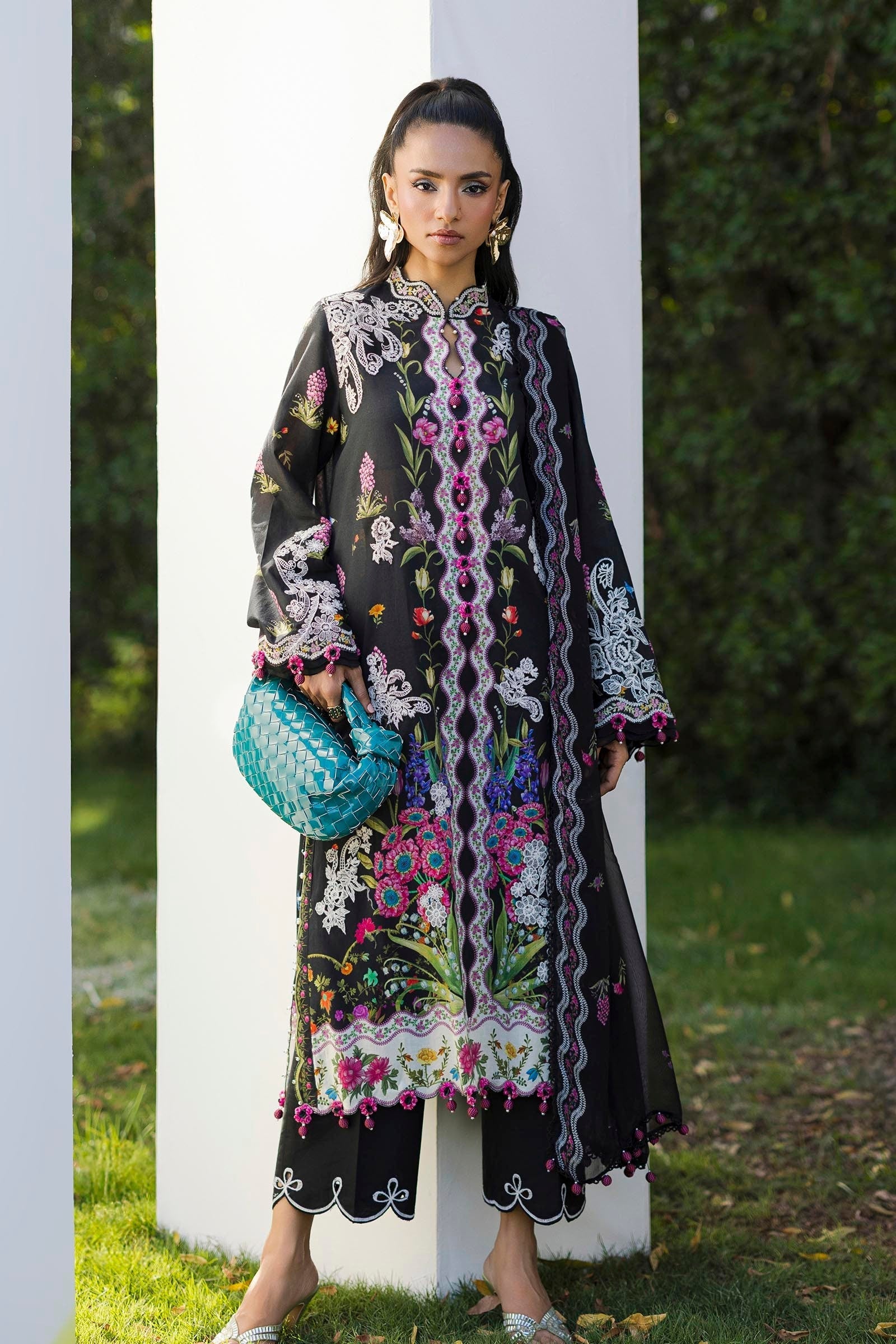 Sana Safinaz | Muzlin Summer 25 | 001A - House Of Hania