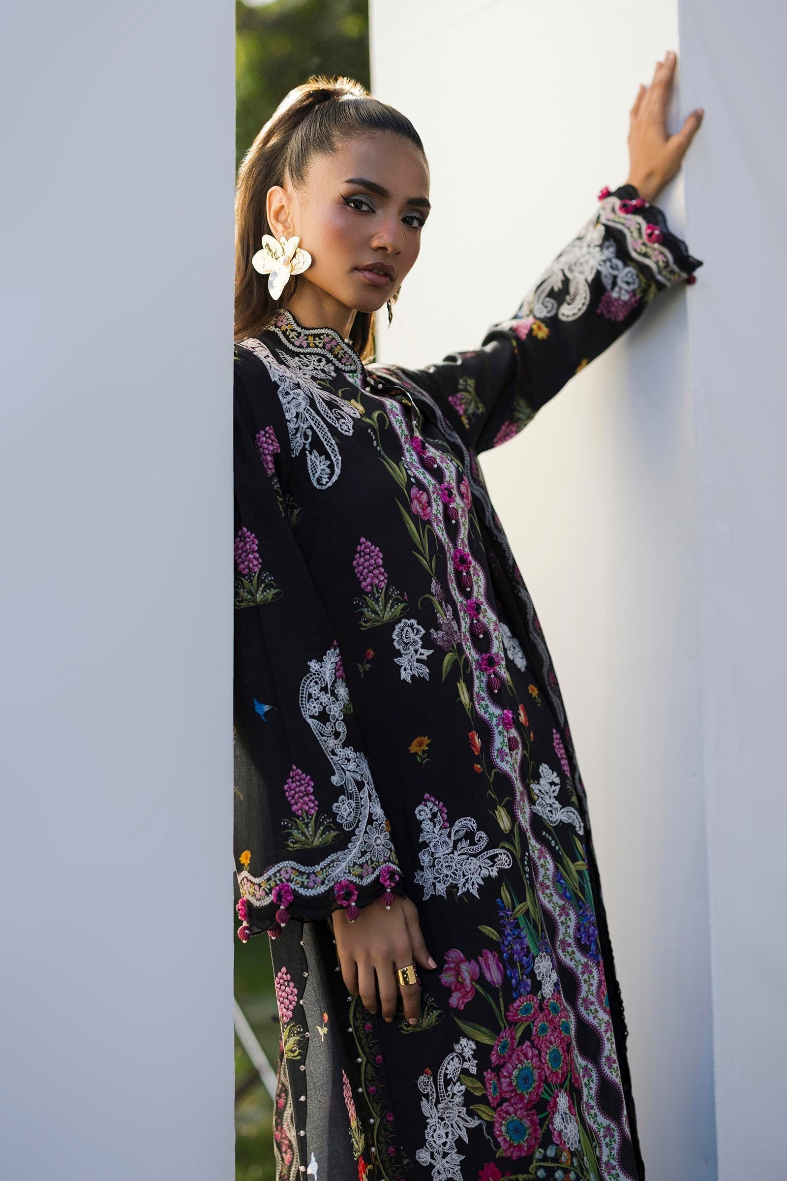 Sana Safinaz | Muzlin Summer 25 | 001A - House Of Hania