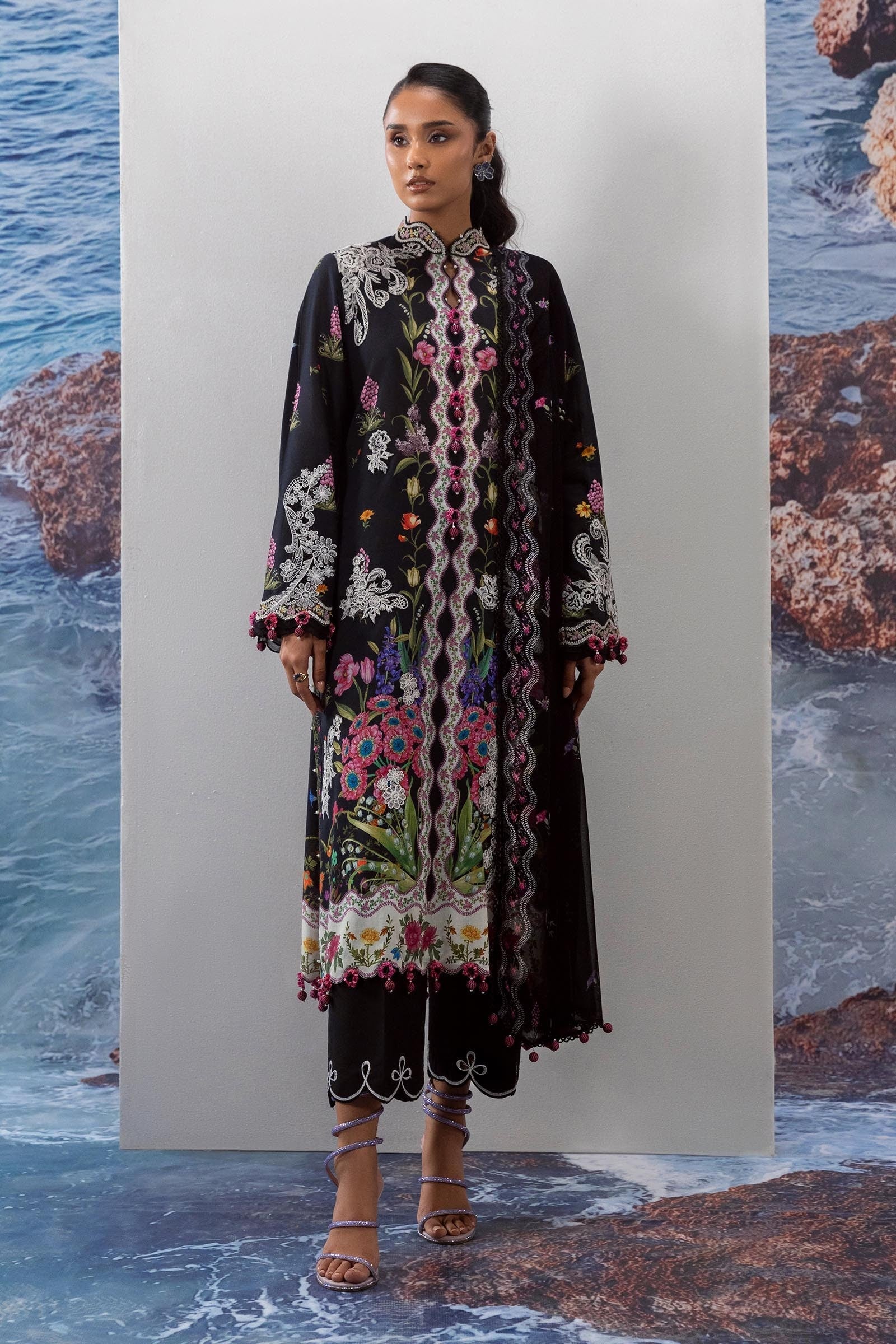 Sana Safinaz | Muzlin Summer 25 | 001A - House Of Hania